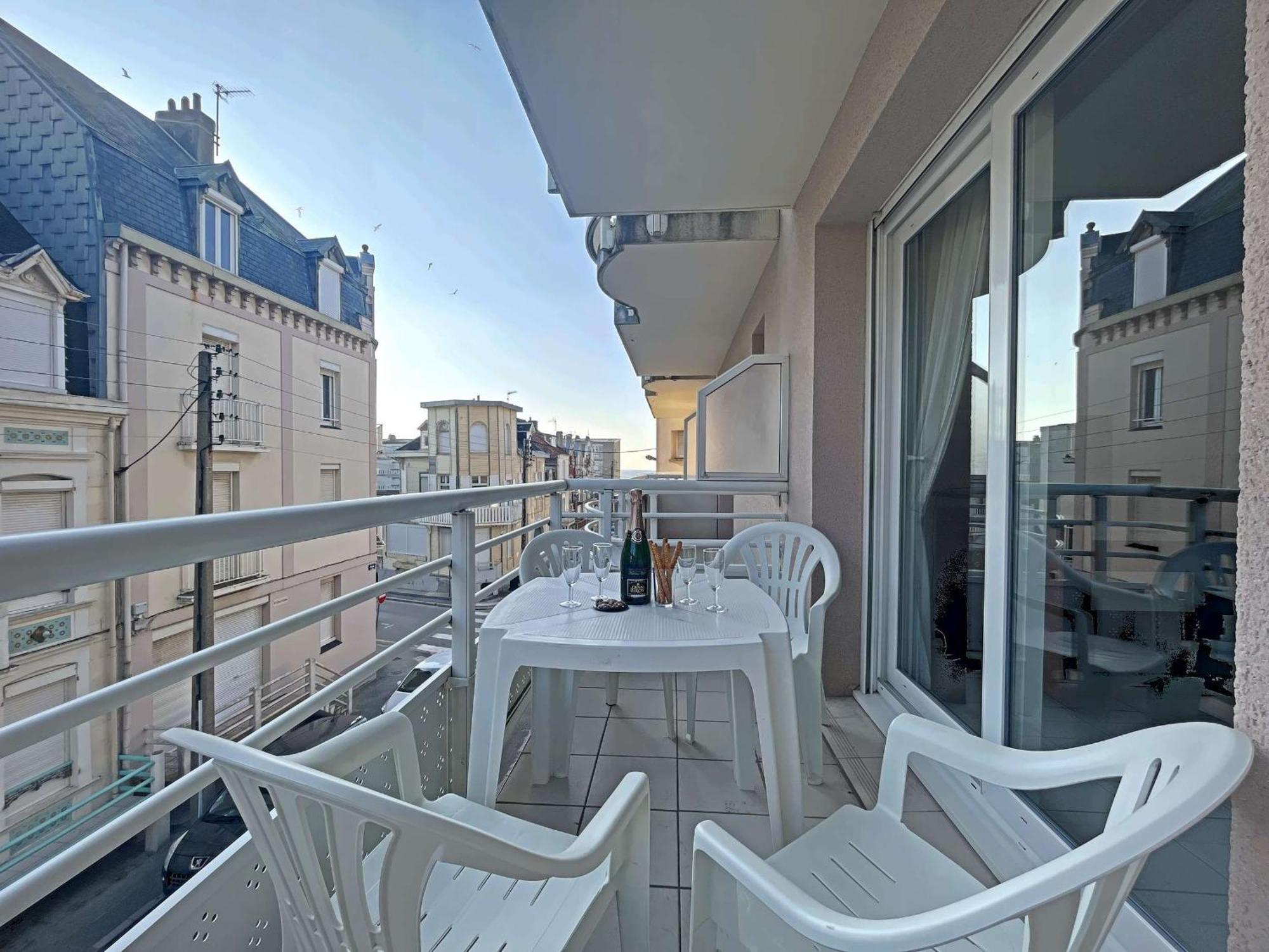 Superbe T2 Bis Proche Plage Avec Balcon Et Parking - Fr-1-646-44 Berck Ngoại thất bức ảnh